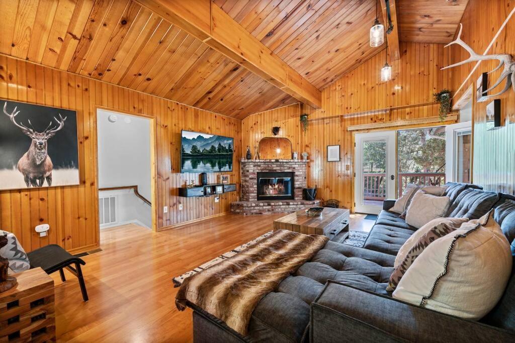 Cozy Cabin Perfect For 2 Families Lac Big Bear Extérieur photo