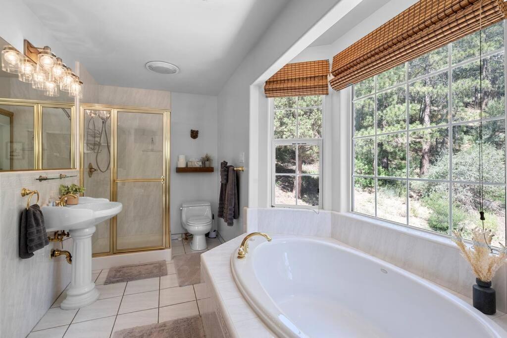 Cozy Cabin Perfect For 2 Families Lac Big Bear Extérieur photo