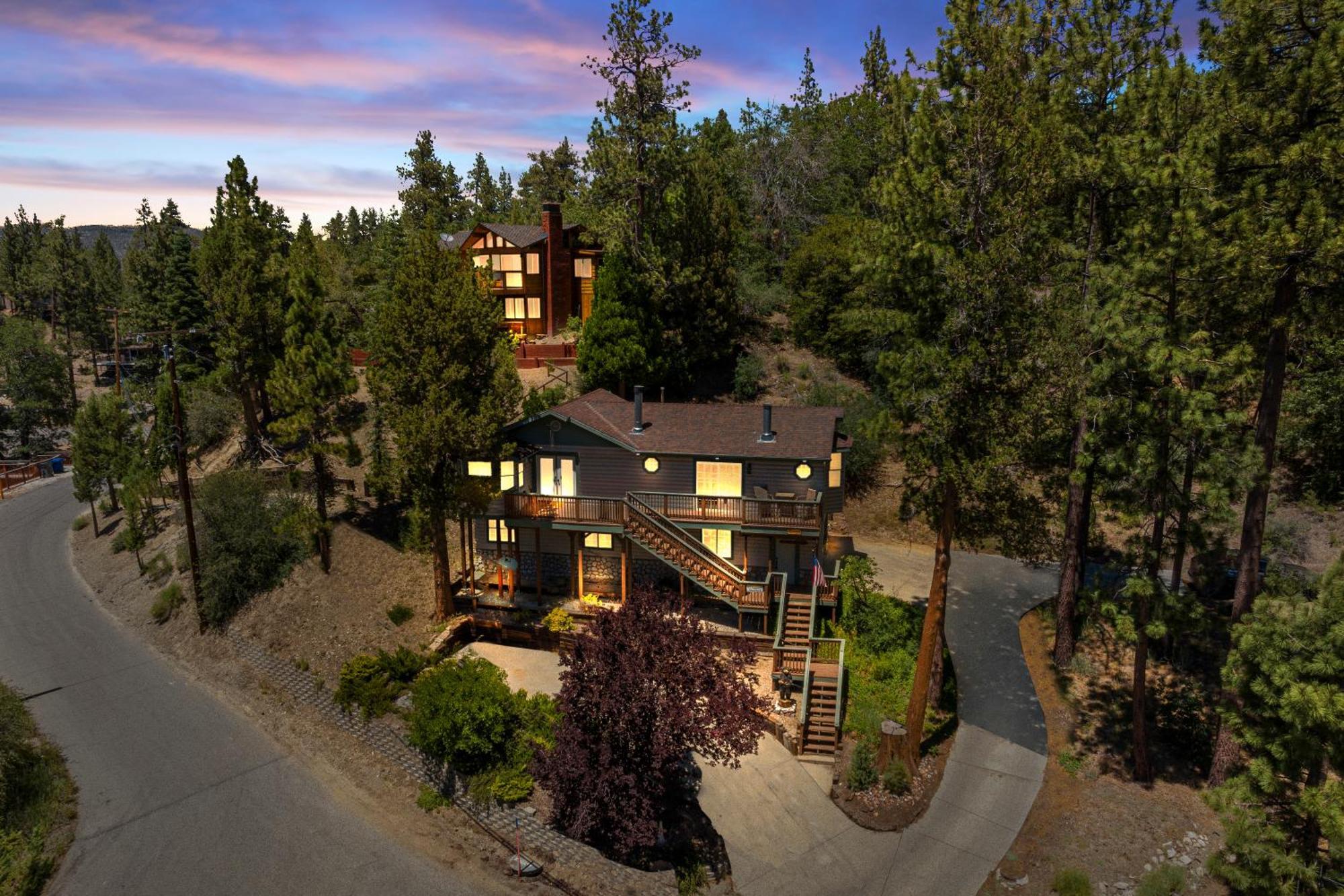 Cozy Cabin Perfect For 2 Families Lac Big Bear Extérieur photo